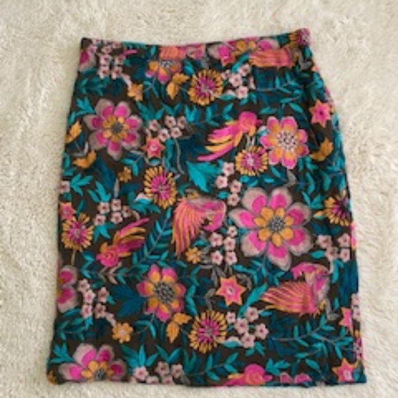 Anthropologie Emboridary Skirt by BARASCHI Size 0 - Picture 2 of 16